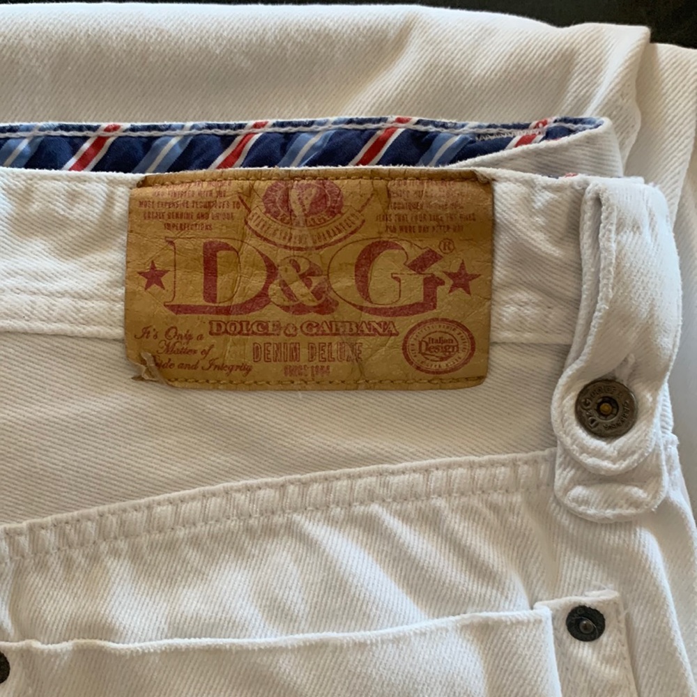 Dolce & Gabbana  white jeans